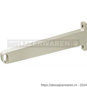 Hermeta 1102 garderobebuis steun midden Gardelux 1 type 8 nieuw zilver EAN sticker - W20102185 - afbeelding 1