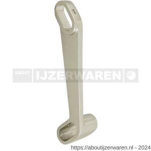 Hermeta 1162 garderobebuis beugel midden Gardelux 1 type 9 nieuw zilver - W20102136 - afbeelding 1