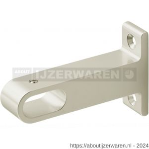 Hermeta 1192 garderobebuis plafondbevestiging steun midden Gardelux 1 nieuw zilver - W20102208 - afbeelding 1