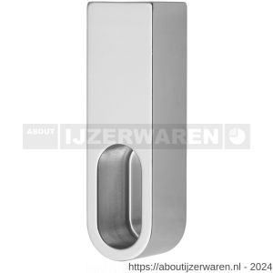 Hermeta 1194 garderobebuis plafondbevestiging steun eind Gardelux 1 type 1 naturel EAN sticker - W20100530 - afbeelding 1