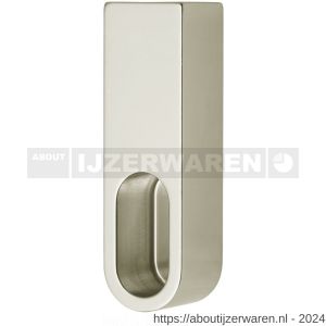 Hermeta 1194 garderobebuis plafondbevestiging steun eind Gardelux 1 type 1 nieuw zilver EAN sticker - W20102212 - afbeelding 1