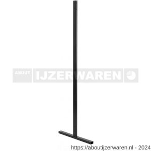 Hermeta 1337 garderobe standaard dubbel 175 cm zwart - W20100543 - afbeelding 1