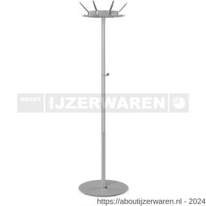 Hermeta 2252 garderobe Life Hook jashaak 1-tak voor staande kapstok 2250 mat naturel - W20101692 - afbeelding 3