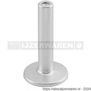 Hermeta 3514 leuninghouder rozet met vaste zuil 106 mm naturel - W20100939 - afbeelding 1