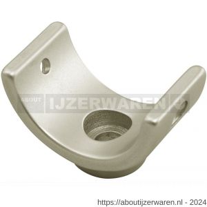 Hermeta 3523 leuninghouder zadel type 4 R=20 mm nieuw zilver EAN sticker - W20100986 - afbeelding 1