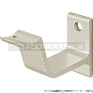 Hermeta 3553 leuninghouder holzadel profiel stok M8 nieuw zilver - W20101461 - afbeelding 1