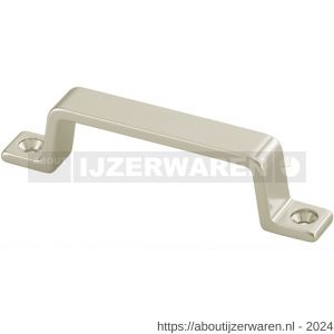 Hermeta 4200 hand- en meubelgreep 90 mm opschroevend nieuw zilver EAN sticker - W20101107 - afbeelding 1