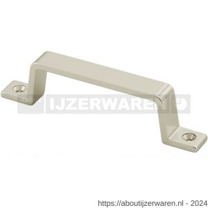 Hermeta 4201 hand- en meubelgreep 110 mm opschroevend nieuw zilver - W20101108 - afbeelding 1