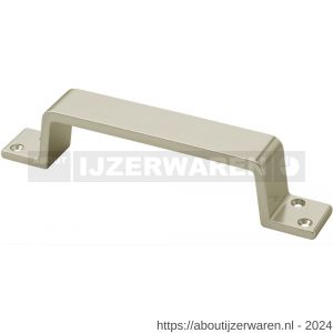 Hermeta 4205 hand- en meubelgreep 200 mm opschroevend nieuw zilver - W20101130 - afbeelding 1