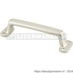 Hermeta 4258 hand- en meubelgreep 190 mm opschroevend nieuw zilver EAN sticker - W20101184 - afbeelding 1