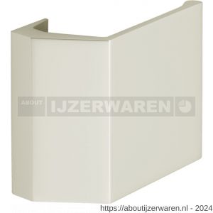 Hermeta 4300 deurduwer 80x90 mm 2x M6 nieuw zilver - W20100118 - afbeelding 1