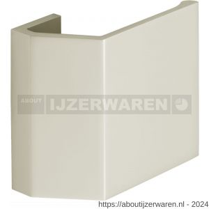 Hermeta 4310 deurduwer 80x90 mm 2x 8,5 mm nieuw zilver EAN sticker - W20100131 - afbeelding 1