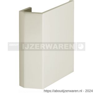 Hermeta 4321 deurduwer 150x113 mm 2x 8,5 mm nieuw zilver EAN sticker - W20100145 - afbeelding 1