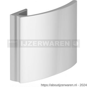 Hermeta 4335 deurduwer Wing 120 mm naturel EAN sticker - W20100168 - afbeelding 1