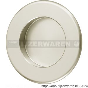 Hermeta 4554 schuifdeurkom rond 52 mm nieuw zilver - W20100180 - afbeelding 1