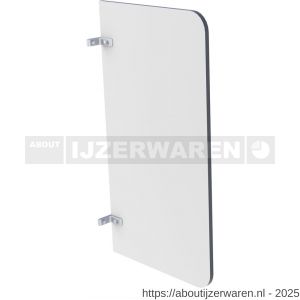 Hermeta 5510 toilet urinoirschot wit - W20101360 - afbeelding 1
