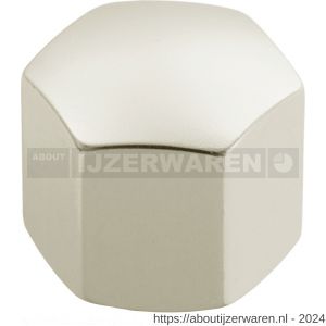 Hermeta 5865 dopmoer M8 nieuw zilver - W20101816 - afbeelding 1