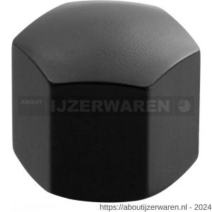 Hermeta 5865 dopmoer M8 mat zwart - W20100010 - afbeelding 1