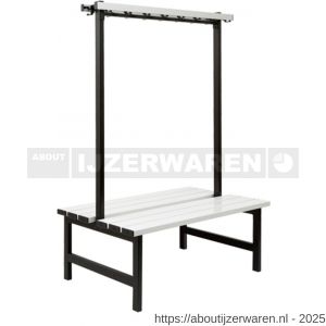 Hermeta 3076 zitbank banksteun Gardelux type 6 Gardelux vrijstaand zwart - W20101357 - afbeelding 5