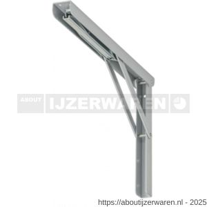Vormann plankdrager verstelbaar 400x270 mm wit - W51000035 - afbeelding 1