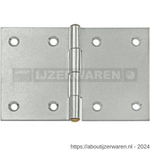 Vormann scharnier 60x90x2,0 mm verzinkt - W51000106 - afbeelding 1