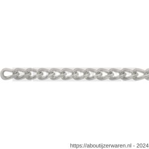 Vormann ketting 2,5 mm vernikkeld rol 10 m - W51000129 - afbeelding 1