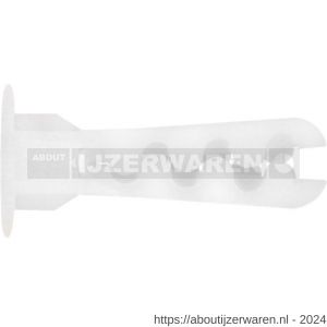 Toggler AF5-6 Alligator plug met flens AF5 diameter 5 mm zak 6 stuks wanddikte > 6,5 mm - W32650051 - afbeelding 2