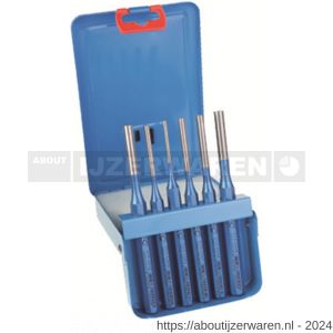 Rotec 219.1 pendrijverset 219 6 delig in metalen cassette - W50903669 - afbeelding 1