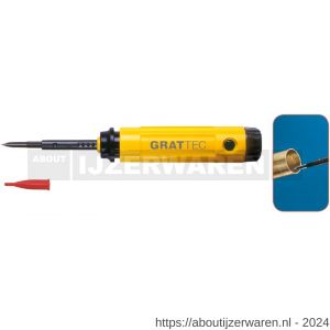 Grattec 450.1-EL1600GT handontbramer Medium driekantschraper EL1600GT - W50906672 - afbeelding 1