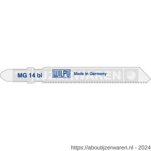 Wilpu 510 decoupeerzaagblad MG14BI T118EF set 5 stuks - W50906826 - afbeelding 1