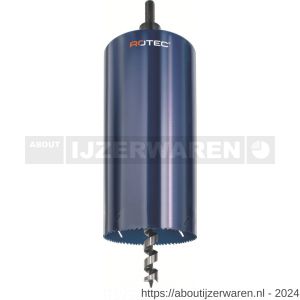 Rotec 529 BiM-Co dakdoorvoerboor 152x300 mm 4-6 TPI met centreerboor en zeskant adapter - W50907417 - afbeelding 1