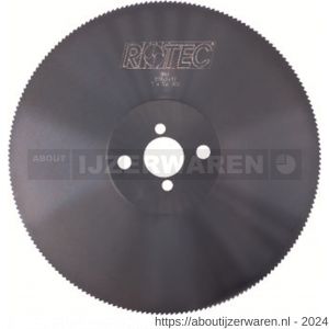 Rotec 550 HSS afkortzaag cirkelzaagblad diameter 225x2,0x32 mm P=6 Z=120 tanden - W50908508 - afbeelding 1