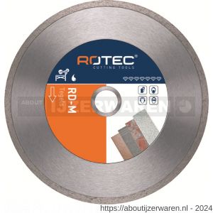 Rotec 701 diamantzaagblad Tegel RD-M 115x1,8x22,2 mm - W50909610 - afbeelding 1