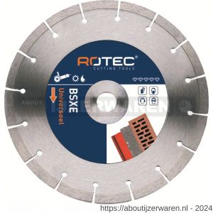 Rotec 712 diamantzaagblad Orca 3 BSXE diameter 230x2,3x22,2 mm - W50909731 - afbeelding 1