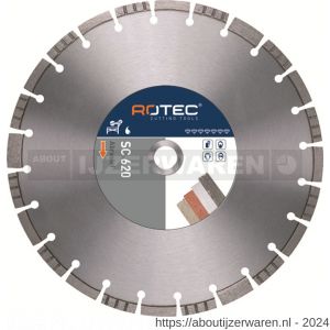 Rotec 718 diamantzaagblad Hippo 5-SC 620 450x3,6x25,4 mm - W50909776 - afbeelding 1