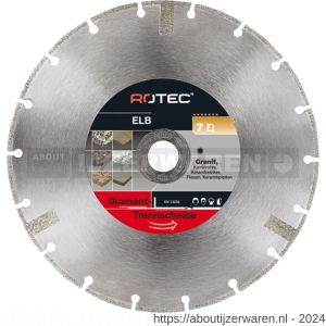 Rotec 728 diamantzaagblad Carbon-Elb 300x3,0x20,0 mm gegalvaniseerd - W50909811 - afbeelding 1