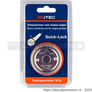 Rotec 739.9 snelspanmoer Quick-Lock - W50909828 - afbeelding 2