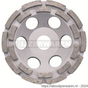 Rotec 750 diamant-komschijf Silver-Line diameter 100x22,2 mm dubbel-rijïg - W50909872 - afbeelding 1