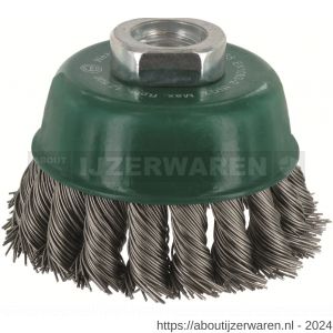 Rotec 798 komborstel getordeerd Inox RVS-draad M14 diameter 65x0,50 mm - W50910373 - afbeelding 1