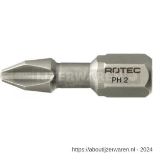 Rotec 801 schroefbit Basic C6.3 Phillips PH 1x25 mm Torsion set 10 stuks - W50910441 - afbeelding 1