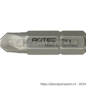 Rotec 815 schroefbit Basic C6.3 Tri-Wing TW 5x25 mm set 10 stuks - W50910675 - afbeelding 1