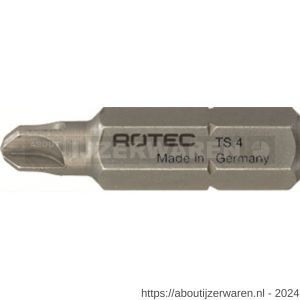 Rotec 815.1 schroefbit Basic C6.3 Torq-Set TS 1x25 mm set 10 stuks - W50910678 - afbeelding 1