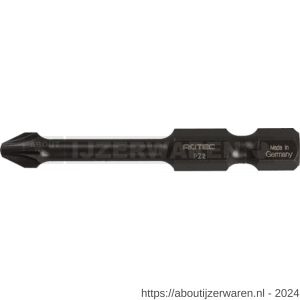 Rotec 817 Impact schroefbit E6.3 Basic Pozidriv PZ 1x50 mm set 5 stuks - W50910727 - afbeelding 1