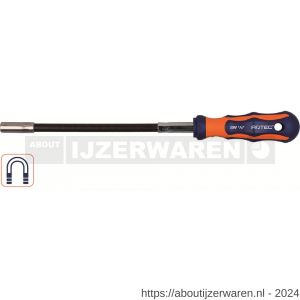 Rotec 818 bitschroevendraaier 1/4 inch magnetische flexibel 2K-heft L=310 mm - W50910809 - afbeelding 1