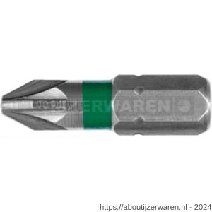 Rotec 827 schroefbit Opti-Line C6.3 Pozidriv PZ 1x25 mm set 2 stuks - W50911430 - afbeelding 1