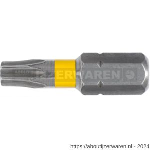 Rotec 827 schroefbit Opti-Line C6.3 Torx T 20x25 mm set 25 stuks - W50910908 - afbeelding 1