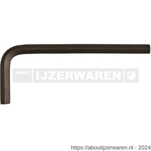 Rotec 878 inbussleutel kort metrisch SW 9,0x105 mm gezwart - W50911078 - afbeelding 1