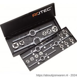 Rotec 360B snijplaten- en snijplaathouderset 360 12 delig M3-M12 - W50911246 - afbeelding 1