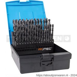 Rotec 102 spiraalborenset 102 DIN 338 type HD-S 41 delig diameter 6-10 mm ABS - W50911165 - afbeelding 1