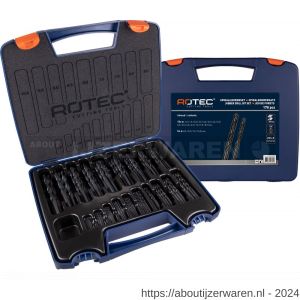 Rotec 100 spiraalborenset 100 DIN 338 type N 170 delig diameter 1-10 mm - W50911172 - afbeelding 1